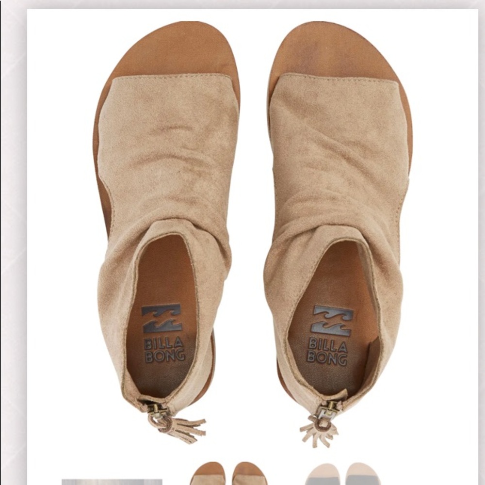 ISO- looking for a size 7 or 7.5 in the Billabong East of Eden suede sandals.